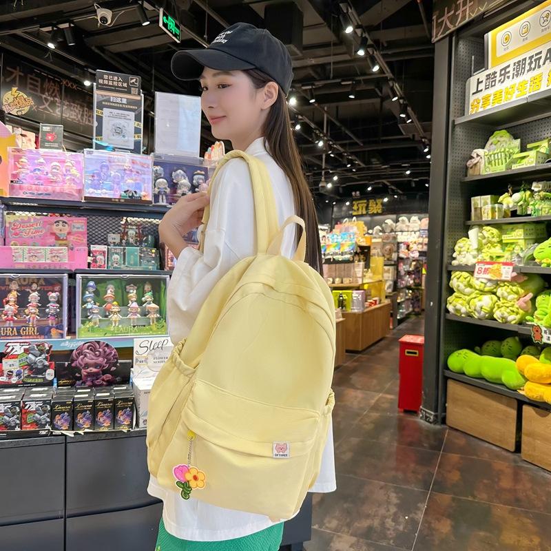 Schoolbag Su in the schoolbag women's 1011 new junior high school high school students high value backpack girls large capacity backpack
