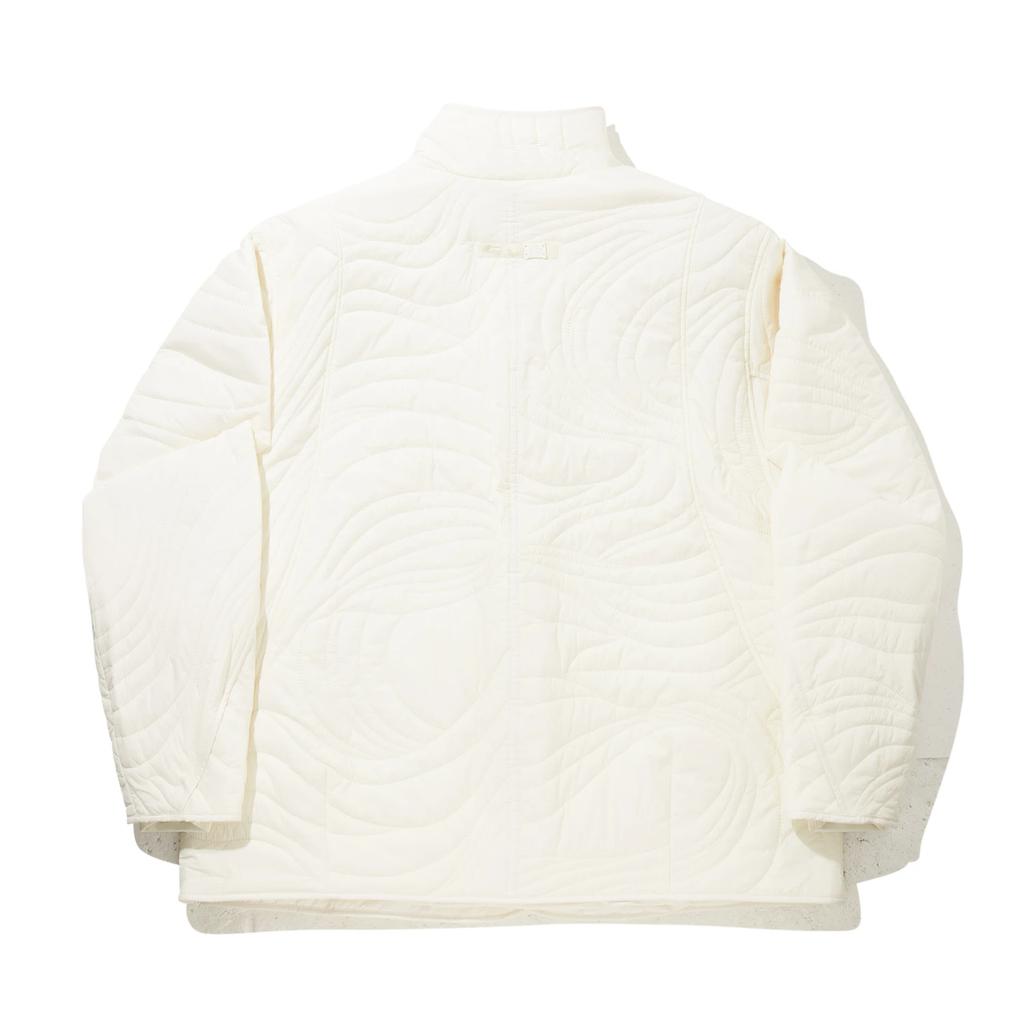 Li Ning Puffer Jackets Men's Frost White Stand Collar Moderate AJMV179-3