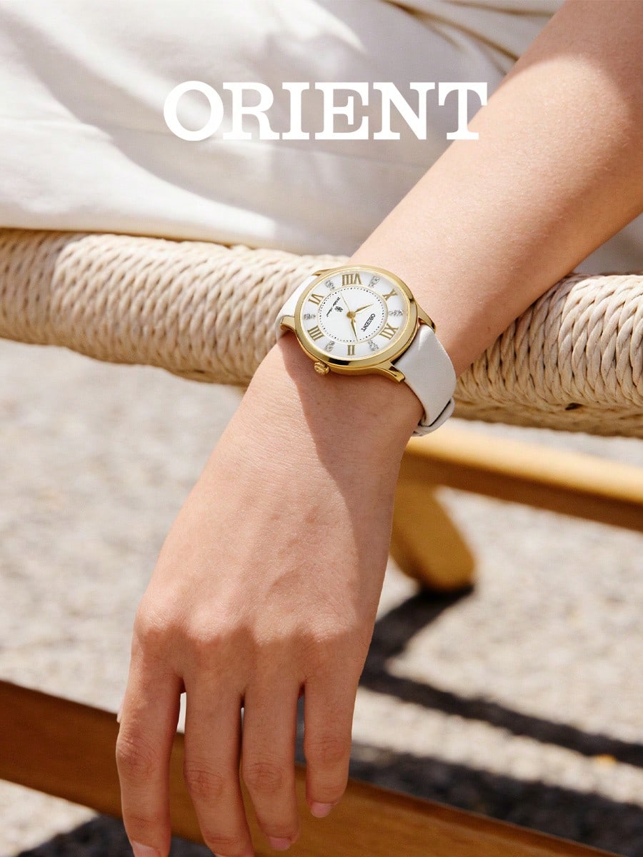 Женские кварцевые часы Orient White SUB9B003W0 белый