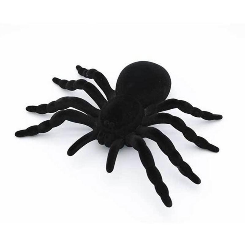 Fashoin Soft Sturdy Plastic Spiders Portable Accessory for Halloweens Gags Lifelikes Designs Easy to Use Decoration