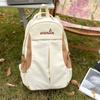 Schoolbag1011 Spring Travel New Small Backpack Men's and Women's Trend Brand Color Matching Multipurpose Breast Bag Outdoor Travel Mountaineering 