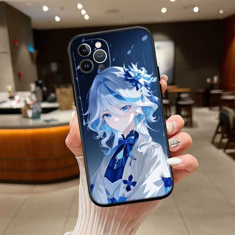 Genshin Impact Phone Case for Redmi Note 12 12S 12C 13 13C 13R 14 14S 14R 14C 11A 13X A3 A3X A4 A5 Pro Max Plus