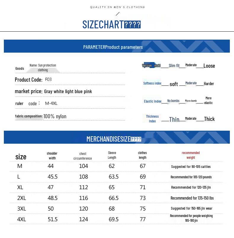 Jeanswest Men's UV Protection Quick-Dry Sun Jacket