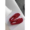 Lazy Single Shoe Tide 2025 Summer New Fashion Versatile One Pedal Casual Woven Fishing Net Rope Knot Mesh Shoes Women