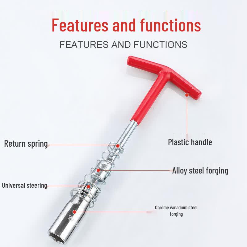 PaSu 360° Spark Plug Socket Wrench