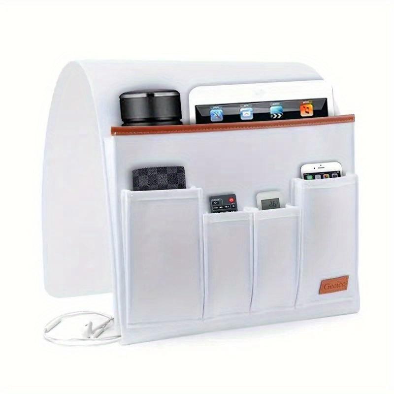 

Сумка для дивана с несколькими карманами, практичная сумка для хранения, нескользящая, пульт дистанционного управления телевизором, мобильный телефон, кресло, 1 шт.