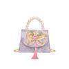 Style Chinese Embroidery Kids Trendy Bag Pu Material Fun Pattern Outings Summer