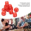 20Pcs Fraction Dice Class Set Plastic 6 Sided Multi Faceted Table Game Accessories for Kids Math Practice