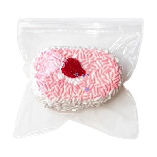 

Simulated Rice Ball Squeeze Toy Food Grade Silicone Rice Ball Decompression Toy Stress Relief Simulation Food Sensory Fidget Toy
