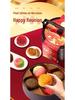 Wei Zi Yuan 2-Layer Mooncake Gift Box - 10 Cakes, 10 Flavors, 410g - Cantonese Five Nuts Mid-Autumn Festival Box