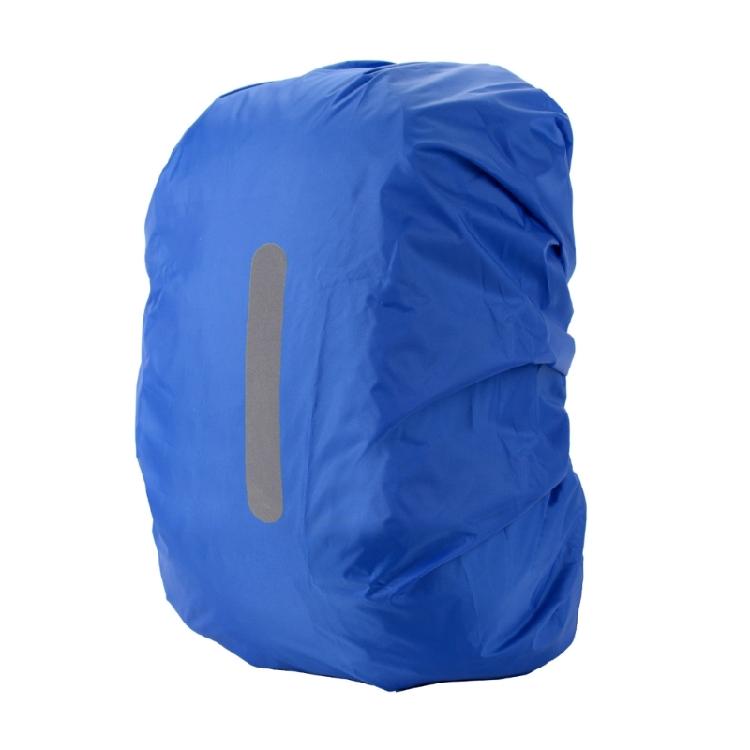 

Portable Backpack Rain Cover with Reflective Strip Climbing Rucksack Cover S королевский синий