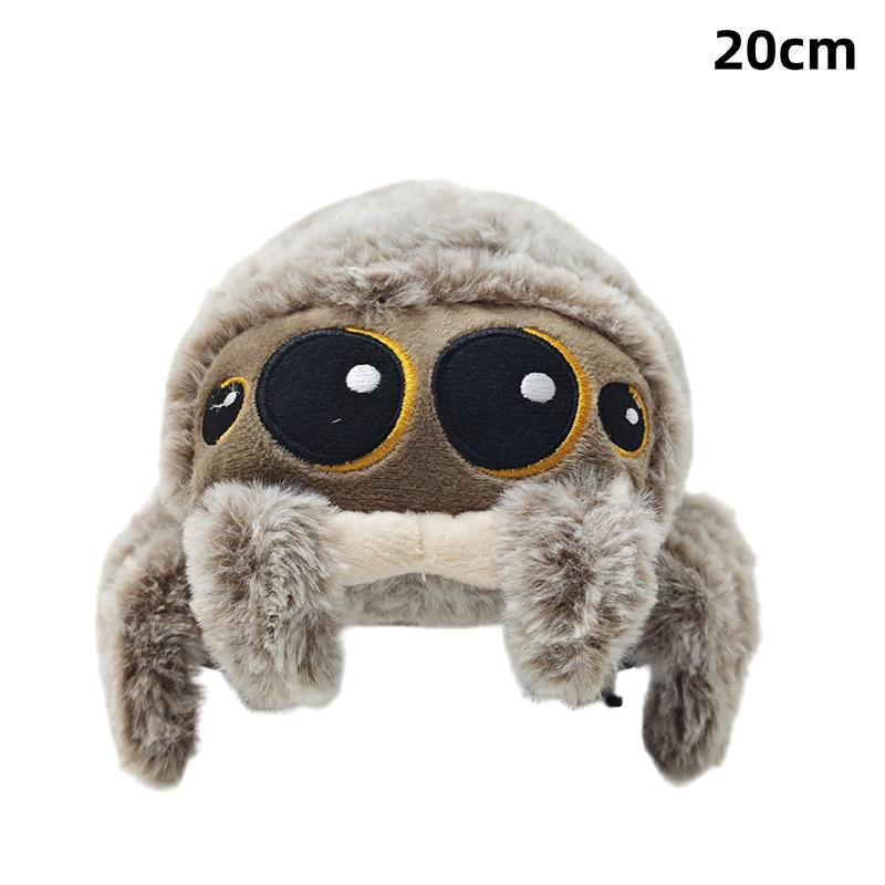 1Pc Kid Gift Stuffed Soft Animals Plushies Spider Toy Black Little Lucas Simulated Pillow Doll Anime Game Room Pillow Decor