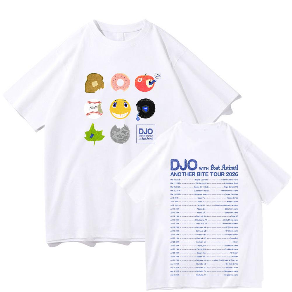 Djo Another Bite Tour 2026 TShirt Joe Keery The Crux Graphic Clothing Cotton Summer Round Neck T Shirt Loose Women Unisex Tees Top