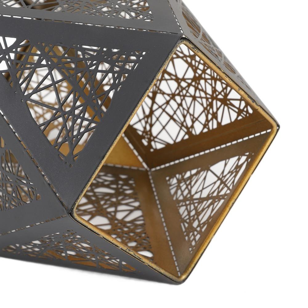 Geometric Pattern Lamp Cover 7.9in Height Small Lamp Shades Simple Wall Lamp Shade Table Lamp