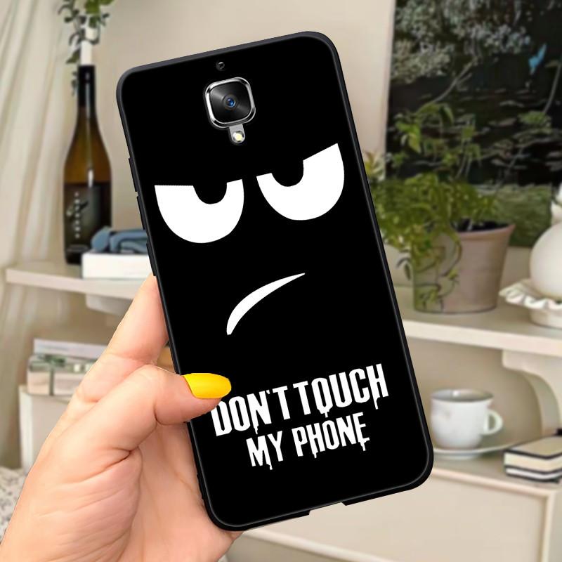 Case For OnePlus 3 3T Cover Black Soft TPU Silicone Back Cover For One plus 3T 3 T Phone Cases for OnePlus3T 1+ 3 1+3T Coques