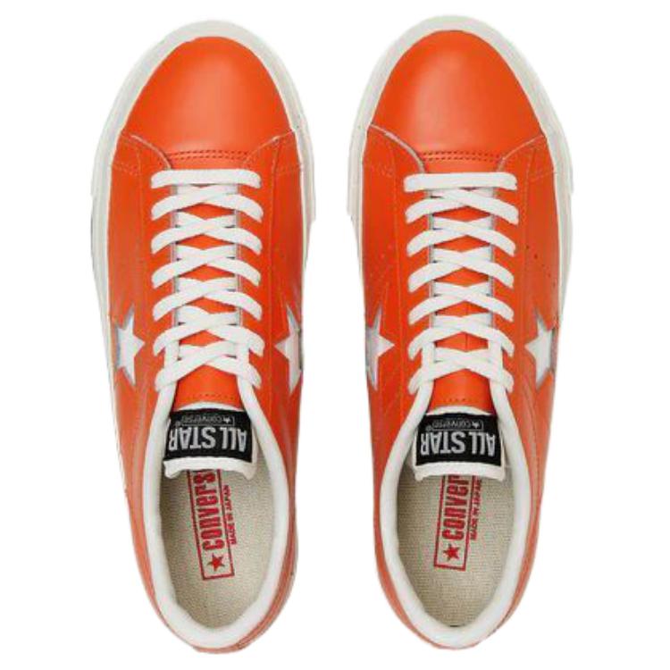 Converse One Star Soft Comfortable Low Top Skate Shoes Unisex Sneakers Orange 35200880