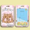 Capybara Cartoon ID & Card Holder Lanyard for Campus, Bus, Subway, and Badge