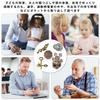 HUAZONTOM Puzzle Toy Set Difficulty Level Ring Puzzle Educational Toy for Adults and Children Puzzle Time Killer 3D Puzzle Toy Key and Magic Box