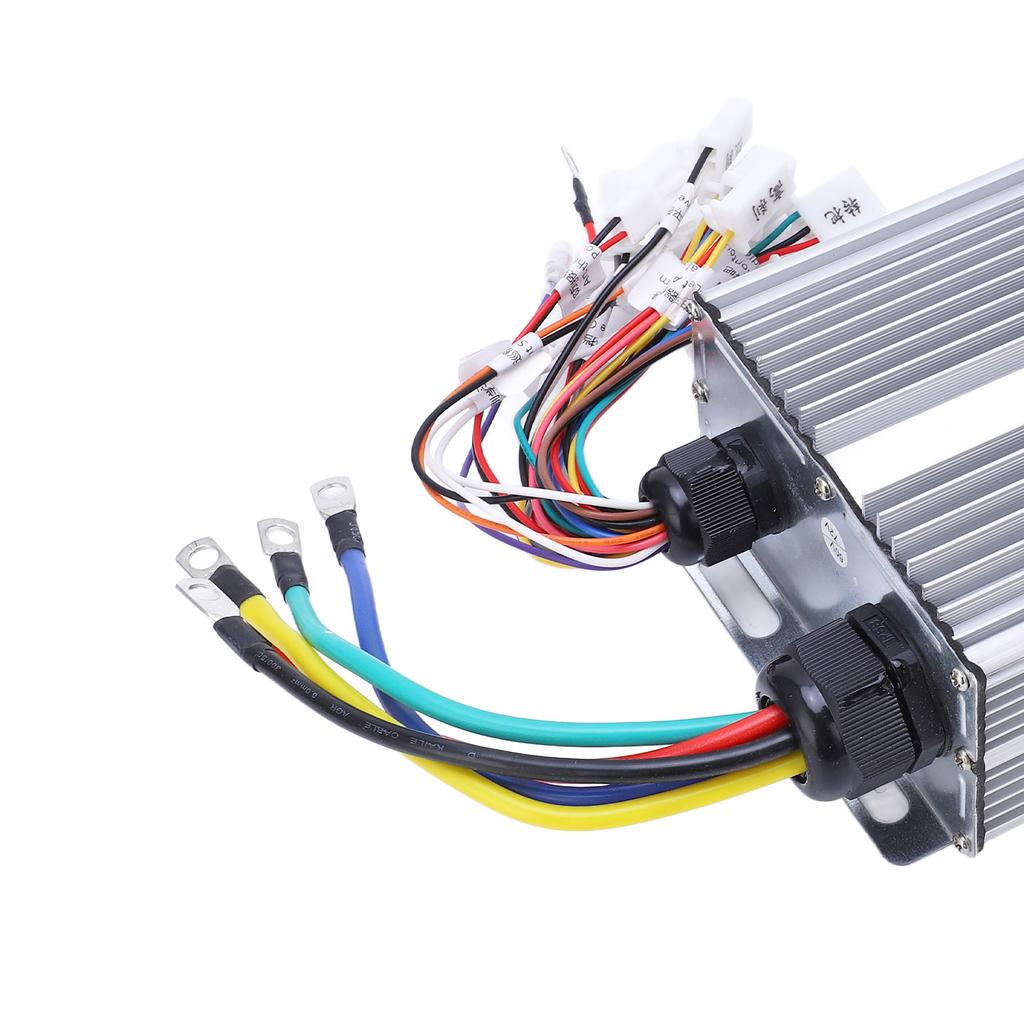 Electric Bike Brushless Controller 3000W Brushless Modified Controller for 60V 72V Electric Motorcycles Tricycles