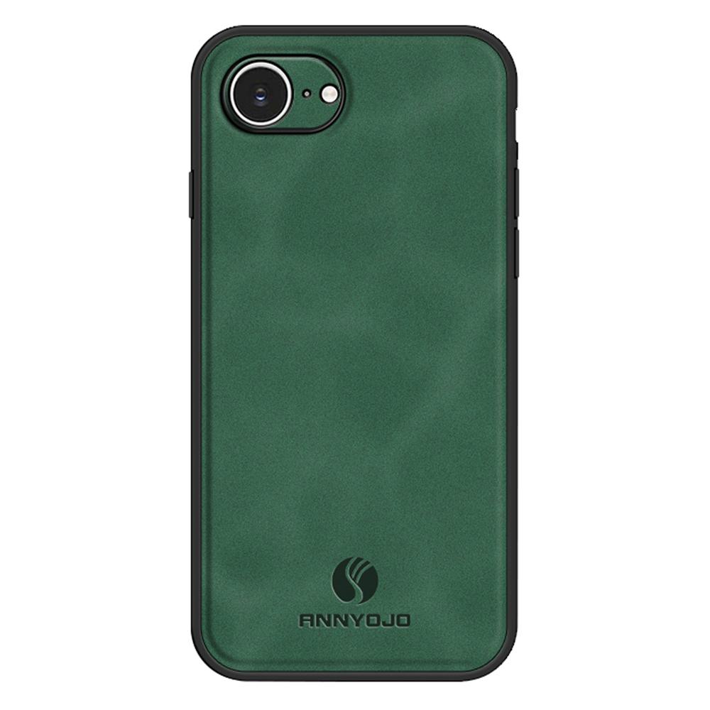 ANNYOJO For iPhone 16e Case PU Leather+PC+TPU Anti Drop Phone Back Cover