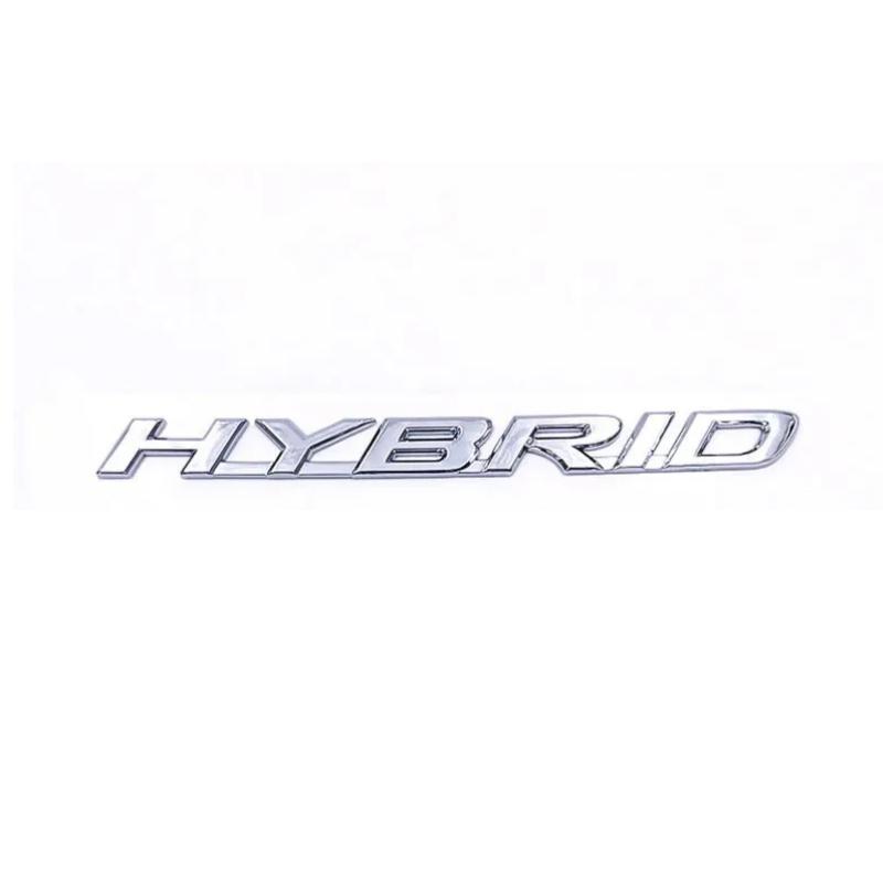 Car HYBRID English Letter Stickers for Lexus ES ES200 ES260 RX NX Hybrid Rear Door Side Fender Modified Accessories Decorative AEO1