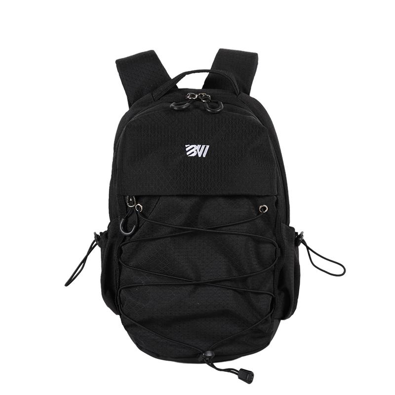 Outdoor Backpack Student Schoolbag Unisex Large Capacity Backpack Small чёрный