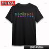 Unisexs TShirt Colorful Hand Gesture I LOVE YOU Tee Short Cotton Black Oversize for Weekend Style TShirt Unisex Hungary Youth