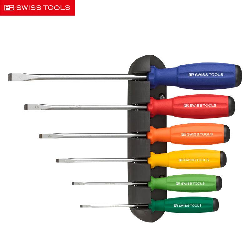 Набор плоских отверток PB Swiss Tools Rainbow 3,5-10 мм (6 шт)