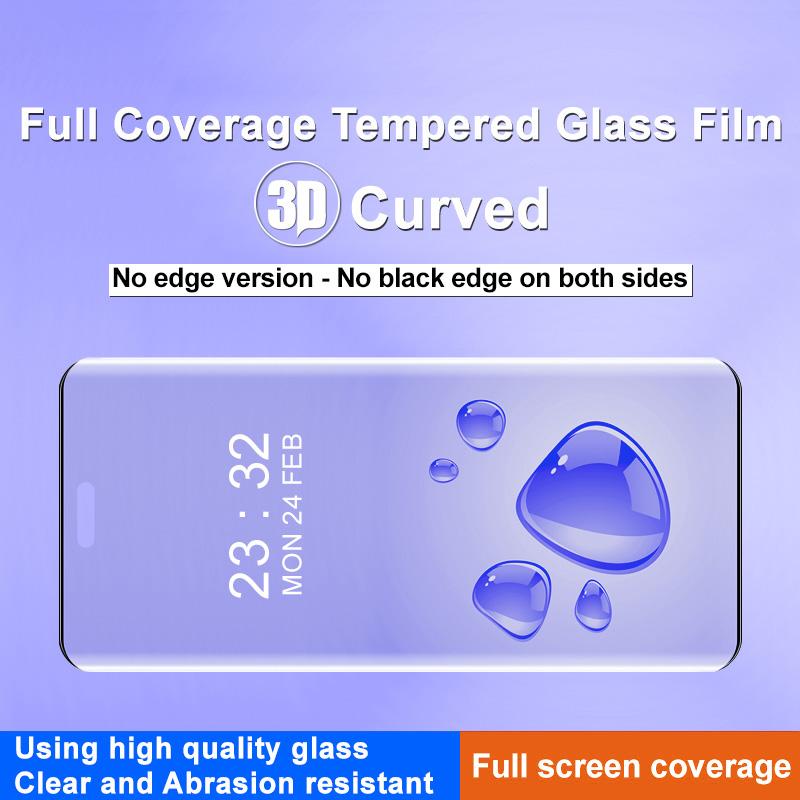 IMAK For Honor Magic6 Pro 5G/Magic6 Ultimate 5G Screen Protector 3D Curved Anti-Explosion Tempered Glass Film