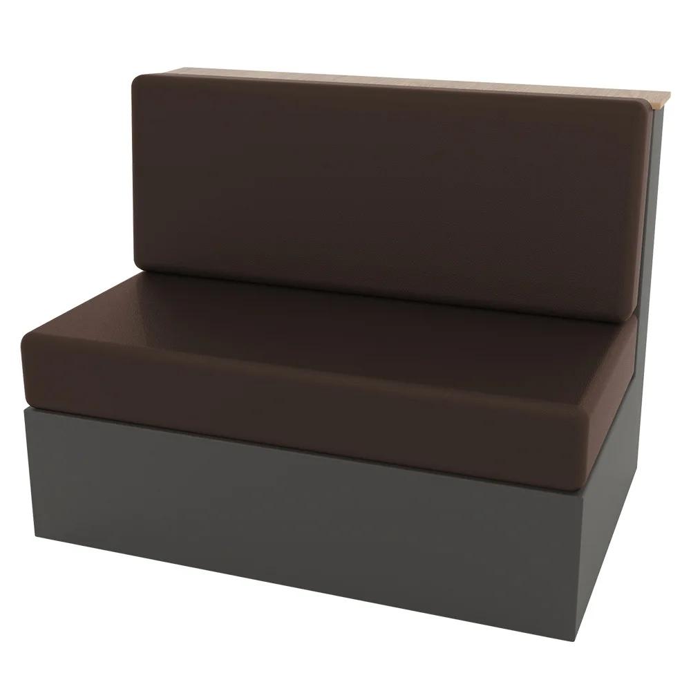 2pcs/Set PU Waterproof Solid Color Stretch RV Dinette Cushions Cover Spandex Soft RV Camper Car Bench Seats Covers