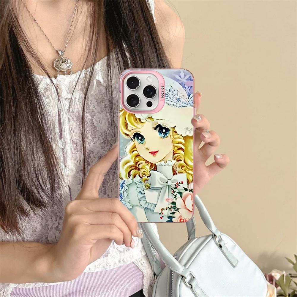 The Rose Of Versailles Phone Case For iPhone 16 15 14 13 12 11 Pro Max X XR XSMAX 8 7 Plus Matte Shockproof Back Cover