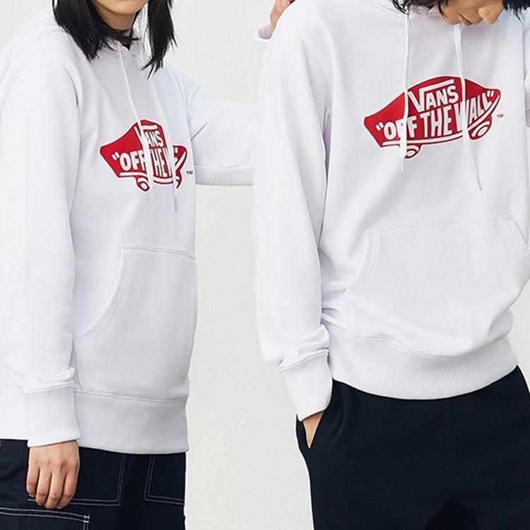 Vans Skateboard Logo Hoodie Men Hoodies White VN0A5F5JKSF