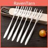 Premium Stainless Steel Fruit Forks Classic Silver Tableware Suitable For Restaurants And Events