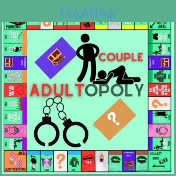 Romantic Adult Couple Night Board For Fun Date Night Experience