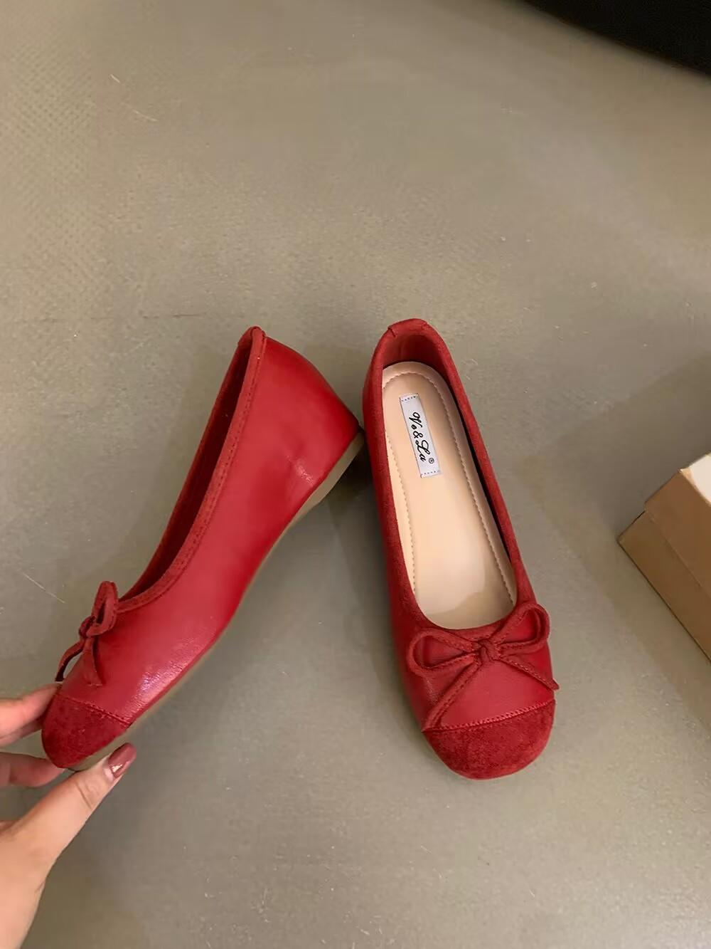 Модные женские туфли на мягкой подошве на плоской подошве Осенние неглубокие мокасины — фото 10