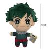 15Cm Mini Doll Anime My Hero Academia Plush Toys Cartoon Izuku Midoriya Katsuki Bakugou Shouto Todoroki Stuffed Dolls Kids Gifts