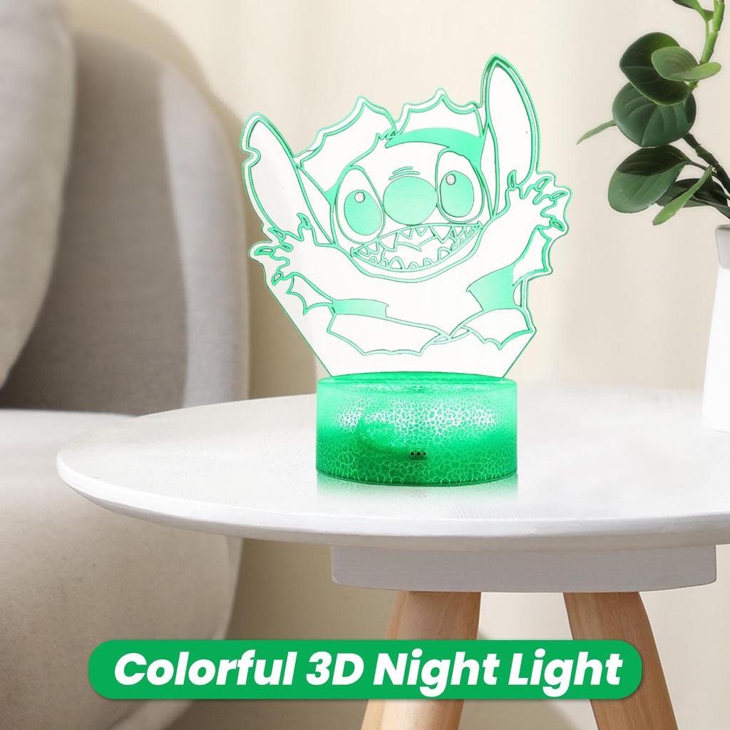 Cartoon Creative 3D Night Light Bedside Table Lamp Night Light