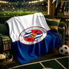 Coperta Football Reading Crest Leggera Ideale per Letto Perfetta per Viaggi, Campeggio, Soggiorni, Uffici, Divani, Regalo di Natale per Fan