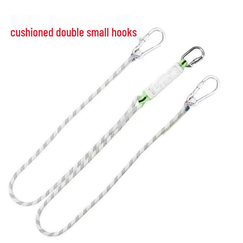 Outdoor High-Altitude Safety Rope: Polyester Construction, Portable Design.
