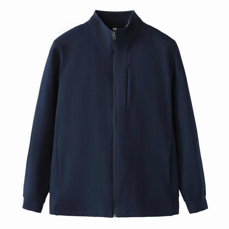 

Мужская повседневная куртка на молнии с воротником-стойкой Tsutaya - Эластичная в четырех направлениях, Идеальна для города и активного отдыха M (50-60 kg)