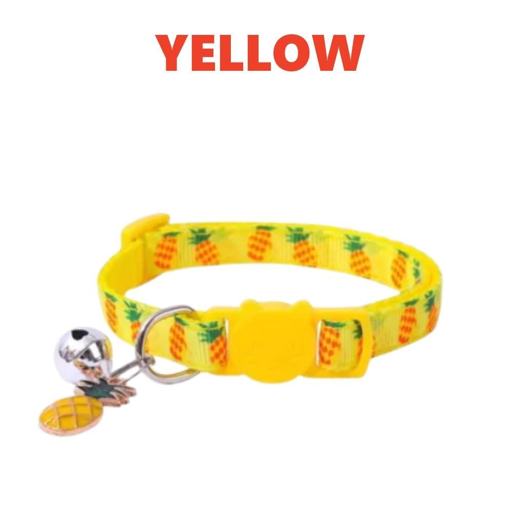

6/3/1 шт., ошейник для домашних животных, колокольчик, фруктовый стиль, одежда с пряжкой, галстук, ошейник для собаки, колокольчики, ожерелье с котом для котенка, щенка, собаки, кошки, товары для домашних животных, аксессуары для домашних животных 1pc жёл