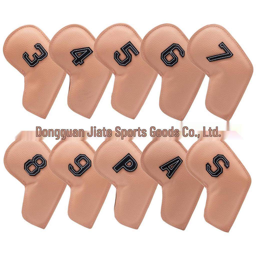 Oil Edge PU Golf Iron Head Protective Cover