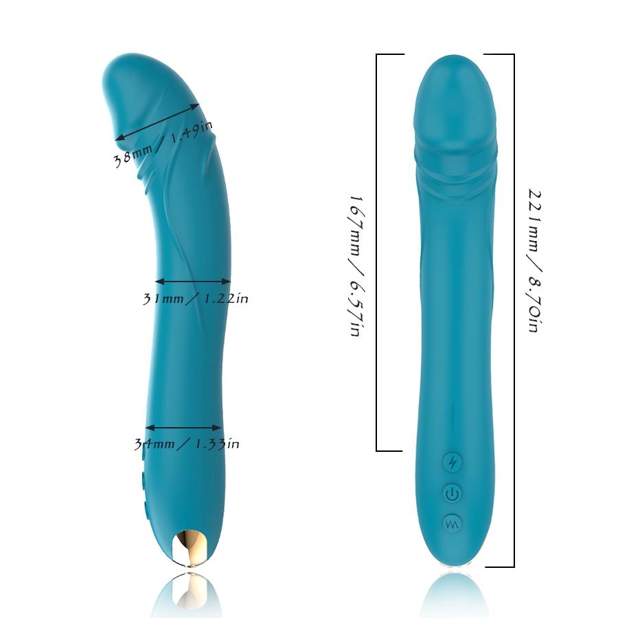 10 modus Dildo Vibrator für Frauen G Spot Vagina Massager Klitoris Stimulator Silikon Weibliche Masturbator Sex Spielzeug für Frau