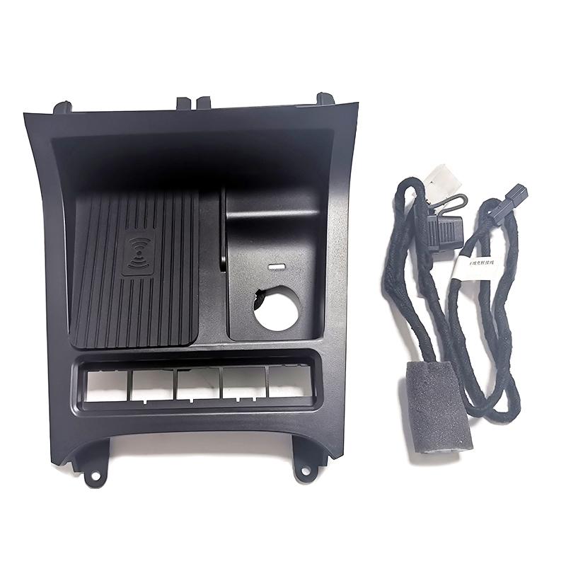 

15W Автомобільний бездротовий зарядний пристрій для VW Golf 6 MK6 Scirocco Sagitar 2008-2013 Автомобільний зарядний пристрій для телефону Швидкий зарядний пристрій для телефону Зарядна панель For Sagitar чорний