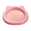 Plastic Cat Food Plates Food Grade Pet Snack Dish Lightweight Kitten Bowl  Daily Use