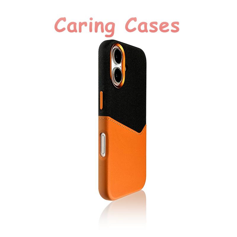 

For iPhone 16 Pro Max Case Black Magnetic Leather Fabric Premium Trendy Cover Compatible with iPhone 15 14 13 12 iPhone 12 коричневий