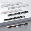Car Decor Metal SYMMETRICAL AWD Letter Emblem 3D Sticker For Subaru Forester Leone Impreza Legacy Outback Tail Rear Trunk Decals EP1