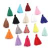 50pcs/lot 30mm Mini Cotton Tassels Colorful Tassel Charms For Jewelry Making DIY Earring Keychain Crafts Decoration Accessories