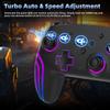 Wireless Game Controller for NS Switch Lite RGB Gamepad with Six Axis Gyro Sensor 3D Joystick For PC Game Accessories
