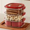 Large Capacity Spice Storage Box Transparent Food Storage Box Sealed Storage Jars  Home Kitchen Use